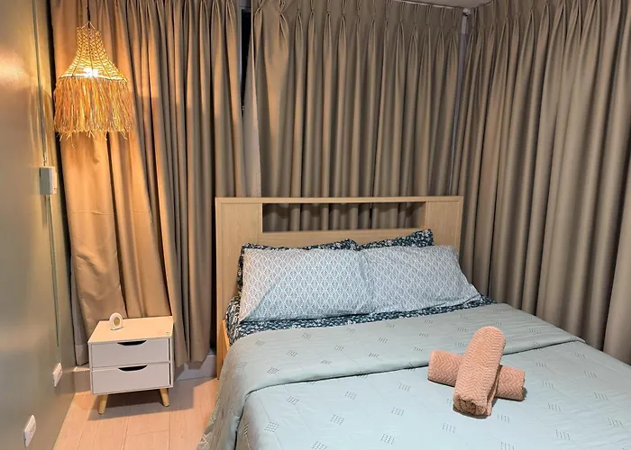 Cozy 3 Bedroom In Uptown Parksuites - Near Mall, Restaurants And Supermarket Apartamento