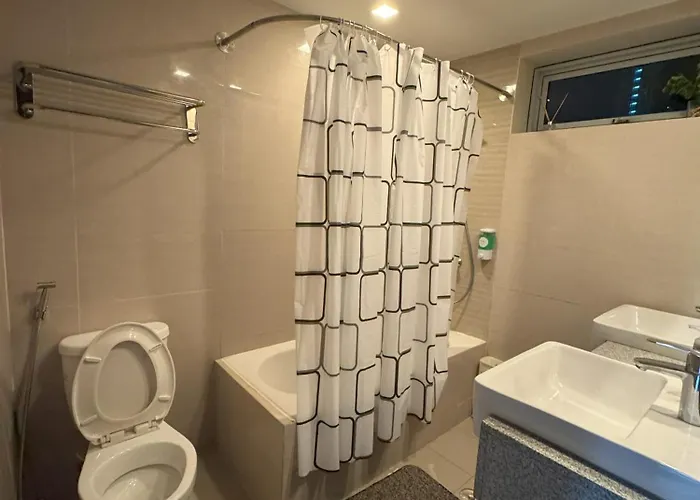 Apartamento Cozy 3 Bedroom In Uptown Parksuites - Near Mall, Restaurants And Supermarket