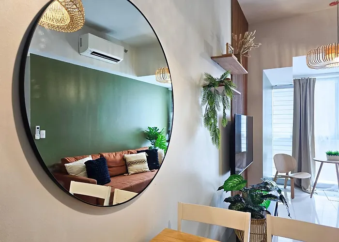 Apartamento Cozy 3 Bedroom In Uptown Parksuites - Near Mall, Restaurants And Supermarket