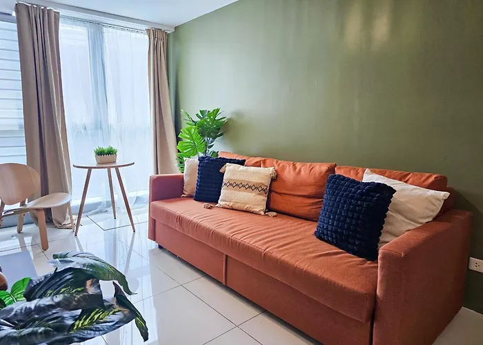 Cozy 3 Bedroom In Uptown Parksuites - Near Mall, Restaurants And Supermarket Apartamento Manila